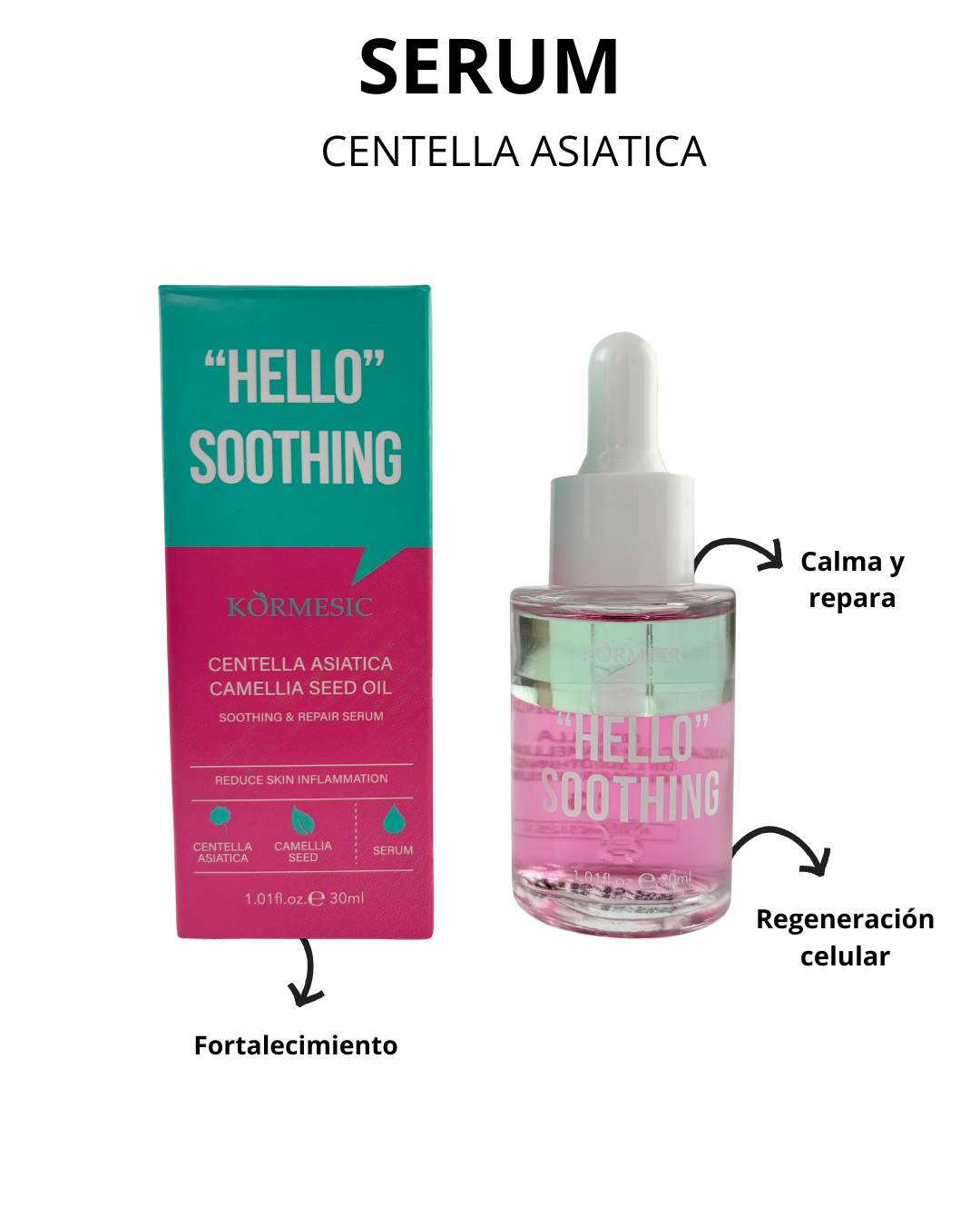 SERUM SEMILLA DE CAMELIA CON CENTELLA